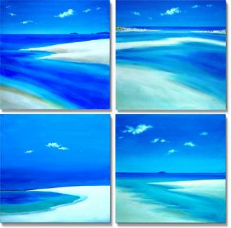 Dafen Oil Painting on canvas abstract -set399